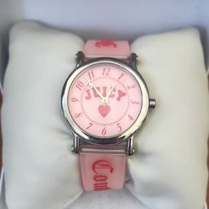 Rare Vintage Juicy Couture Pink Heart Dial Watch
